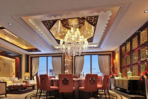 中式风格酒店宾馆设计，凸显大气高雅的休闲韵味