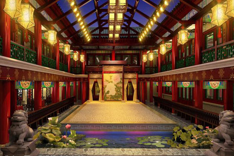 秦皇岛古典中式装修风格，彰显大家风范和气派